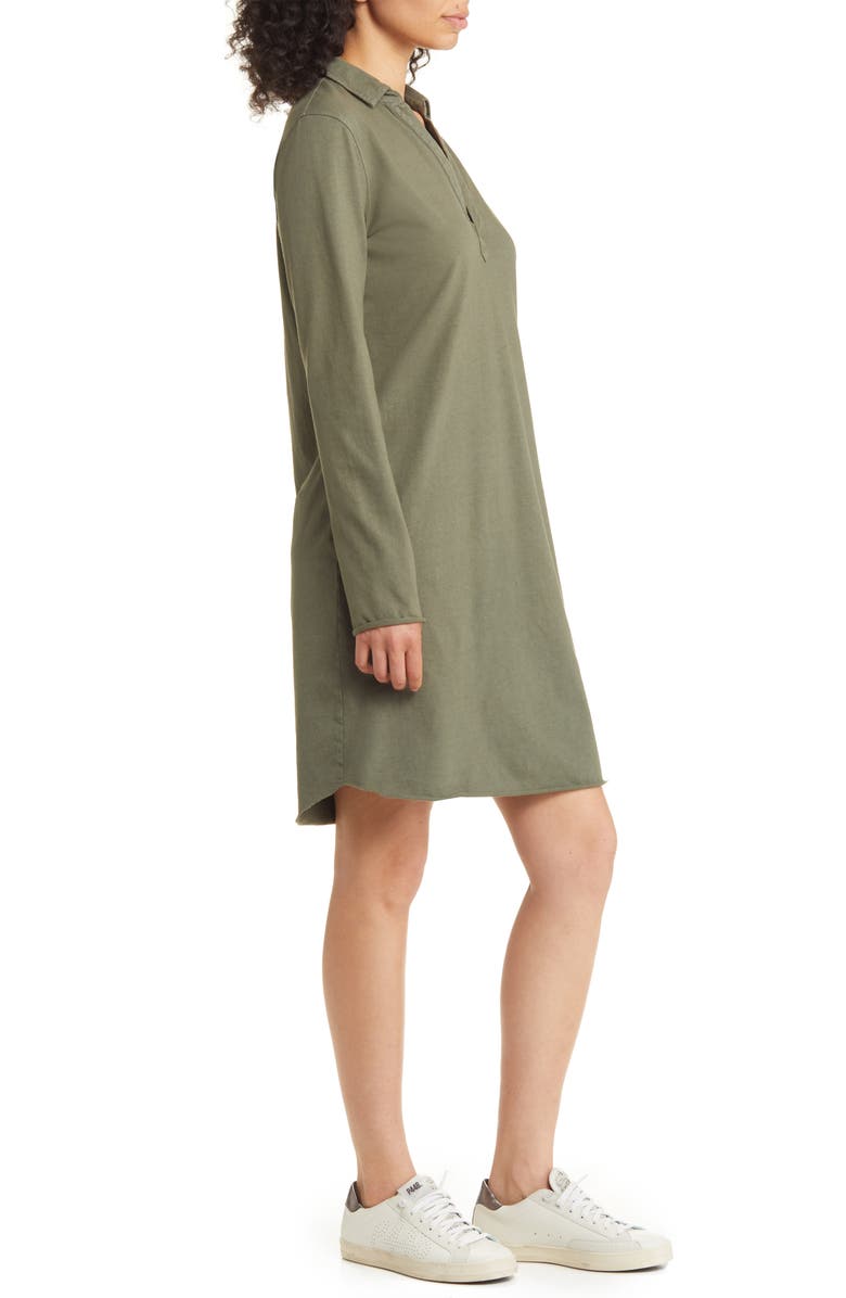 Frank & Eileen Nicole Popover Long Sleeve Henley Dress, Alternate, color,