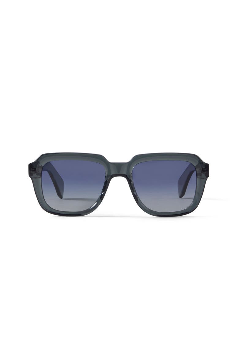 Reuben Sunglasses, Main, color, Clear / Grey