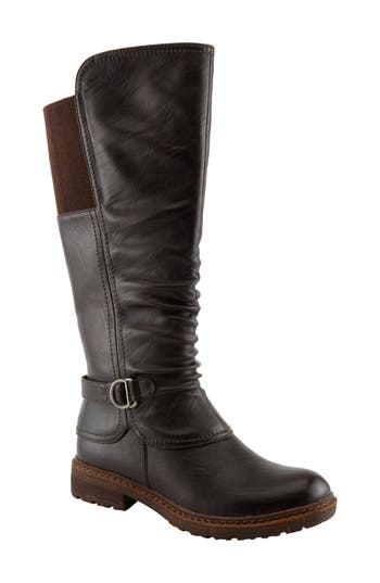 Patrizia By Spring Step Olena Knee High Boot In Black