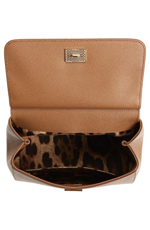 Dolce & Gabbana Sicily Medium Leather Shoulder Bag