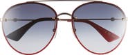Gucci 62mm Round Sunglasses