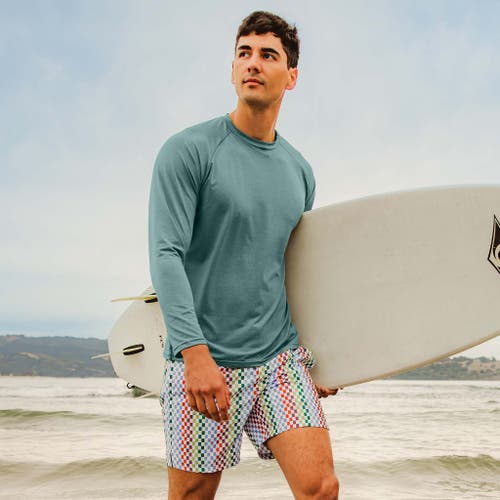 Snapper Rock Long Sleeve Outbound Tee In Green