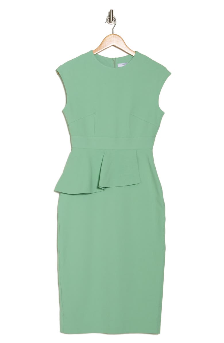 LK Bennett Mia Sheath Dress, Alternate, color, Green