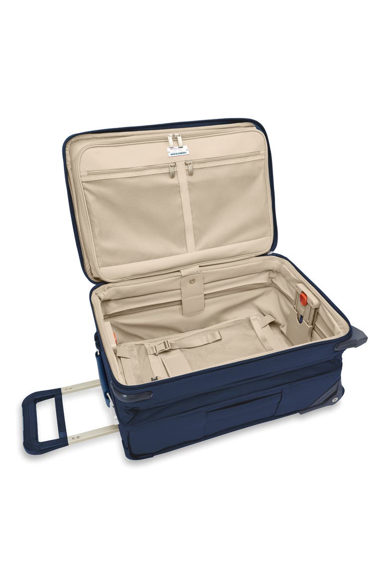 Baseline Essential 22-Inch Expandable 2-Wheel Carry-On Bag, Alternate, color, NAVY