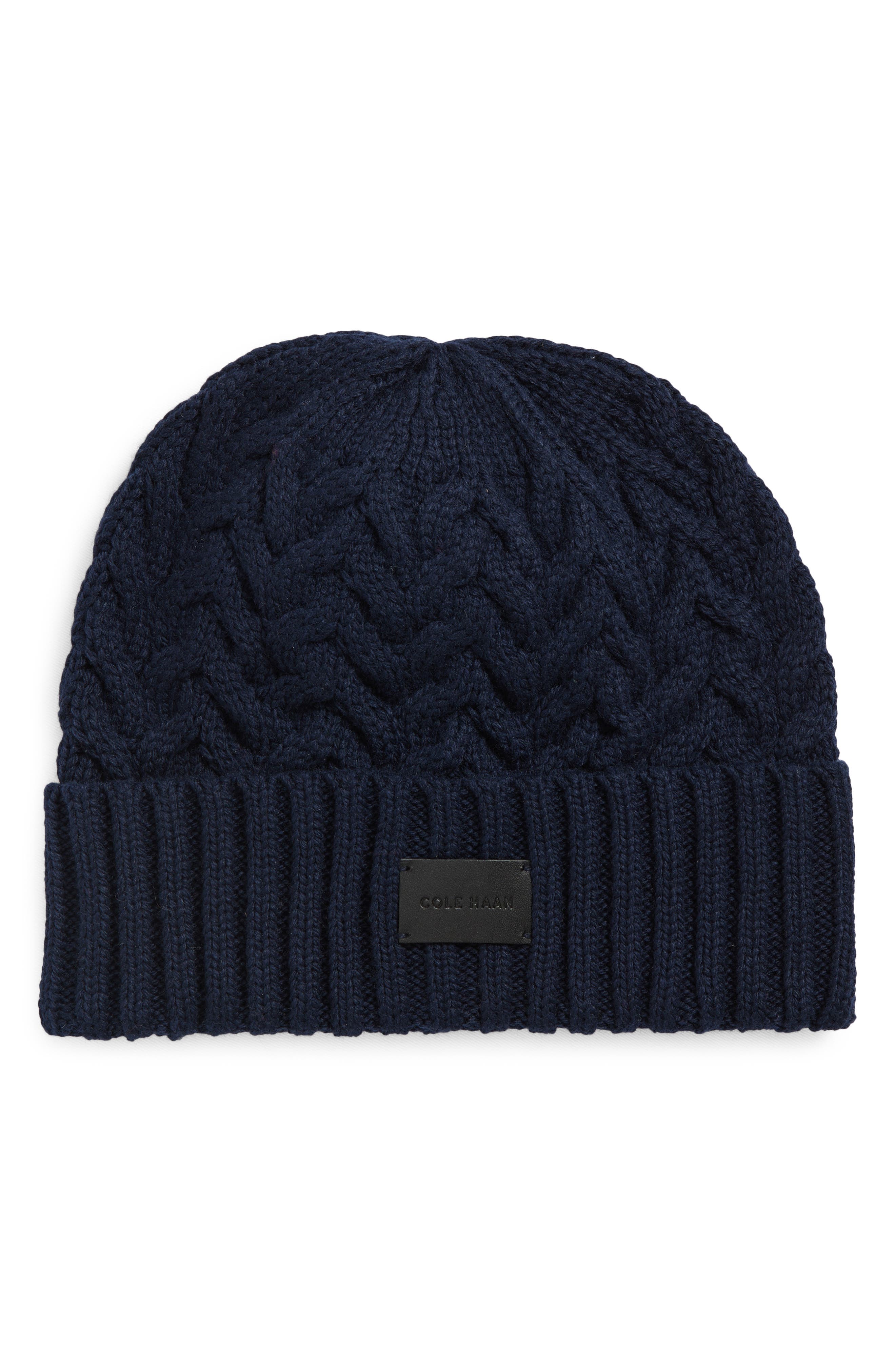 Cole Haan Chain Stitch Beanie