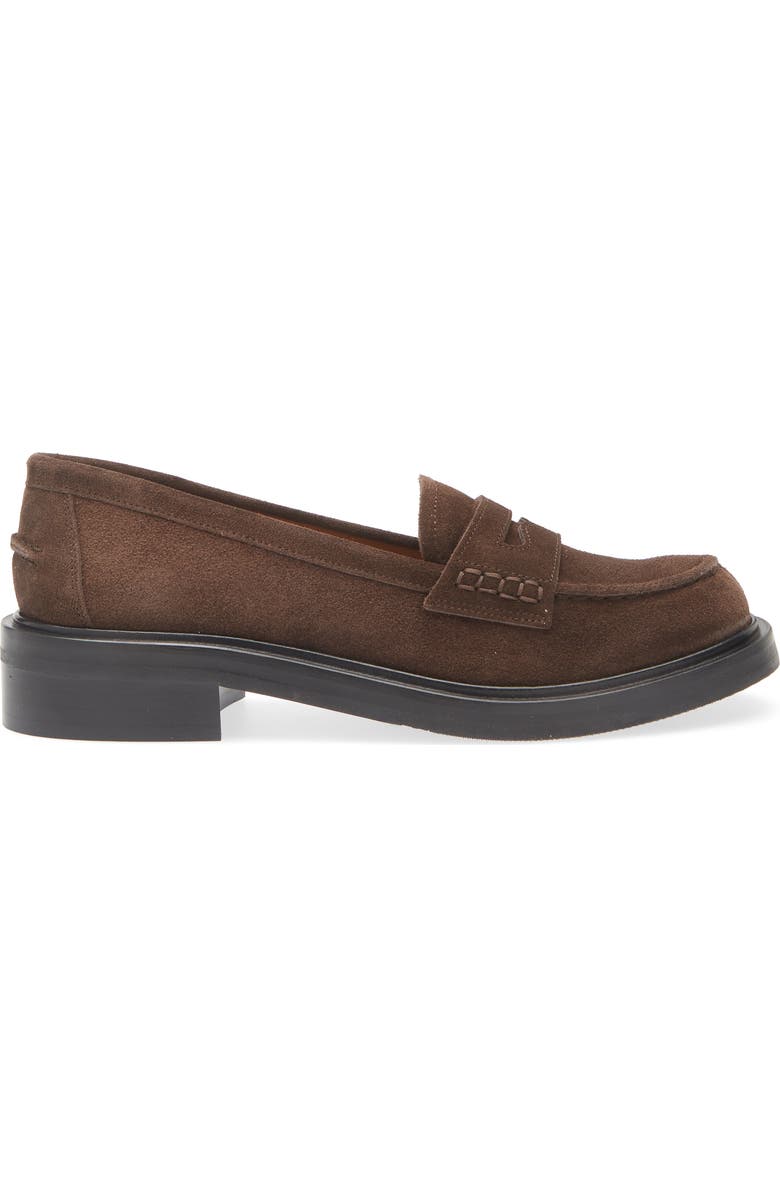ATP ATELIER Albaredo Penny Loafer, Alternate, color, Walnut