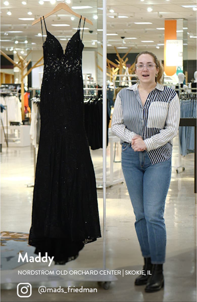 Lace Mermaid Gown, sales video thumbnail