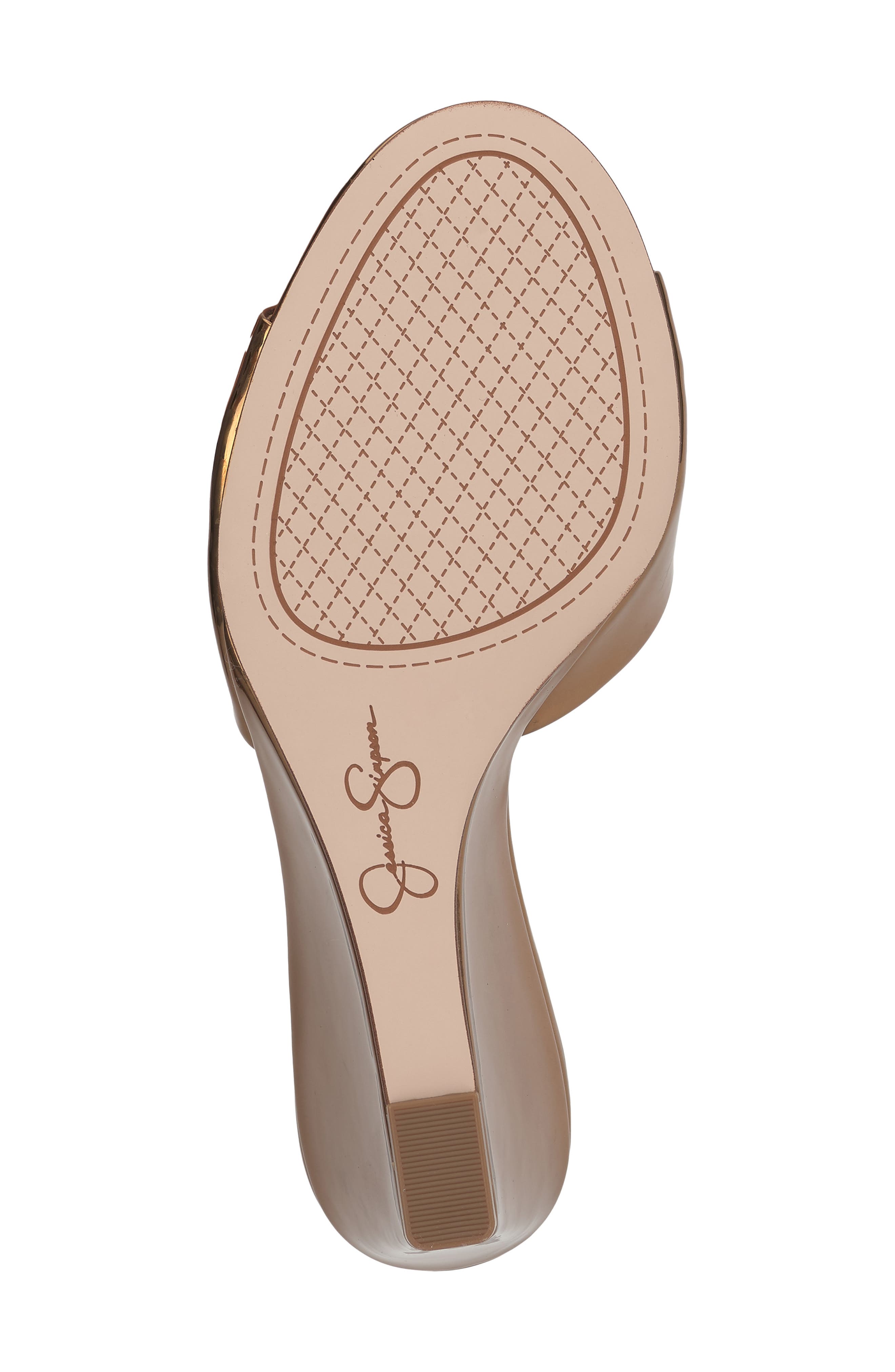 Bolir Wedge Slide Sandal, Alternate, color, BRONZE