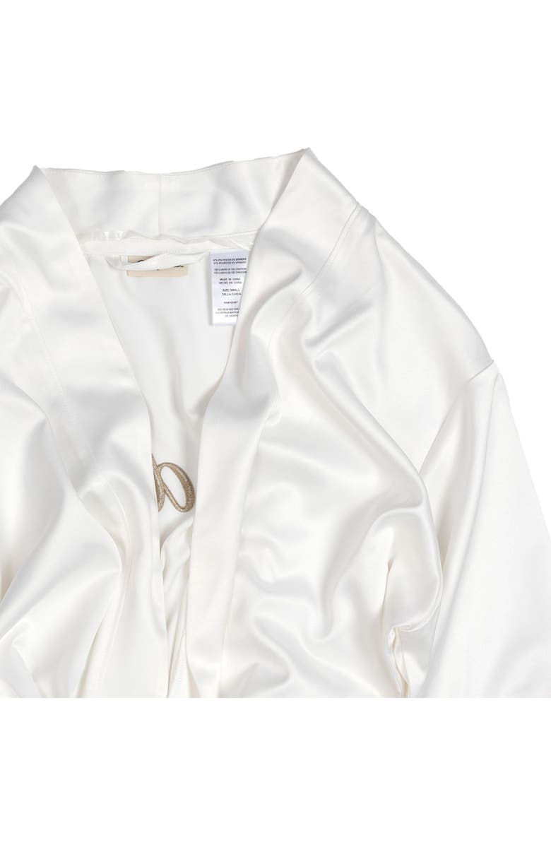 DEARFOAMS I Do Bridal Robe, Alternate, color, Latte
