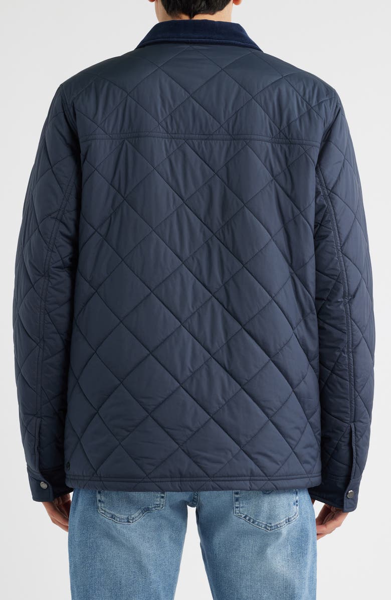 Hunter Bell Quilted Barn Jacket, Alternate, color, Naval Academy