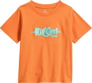 Rip Curl Kids' Ride the Wave Logo Graphic T-Shirt