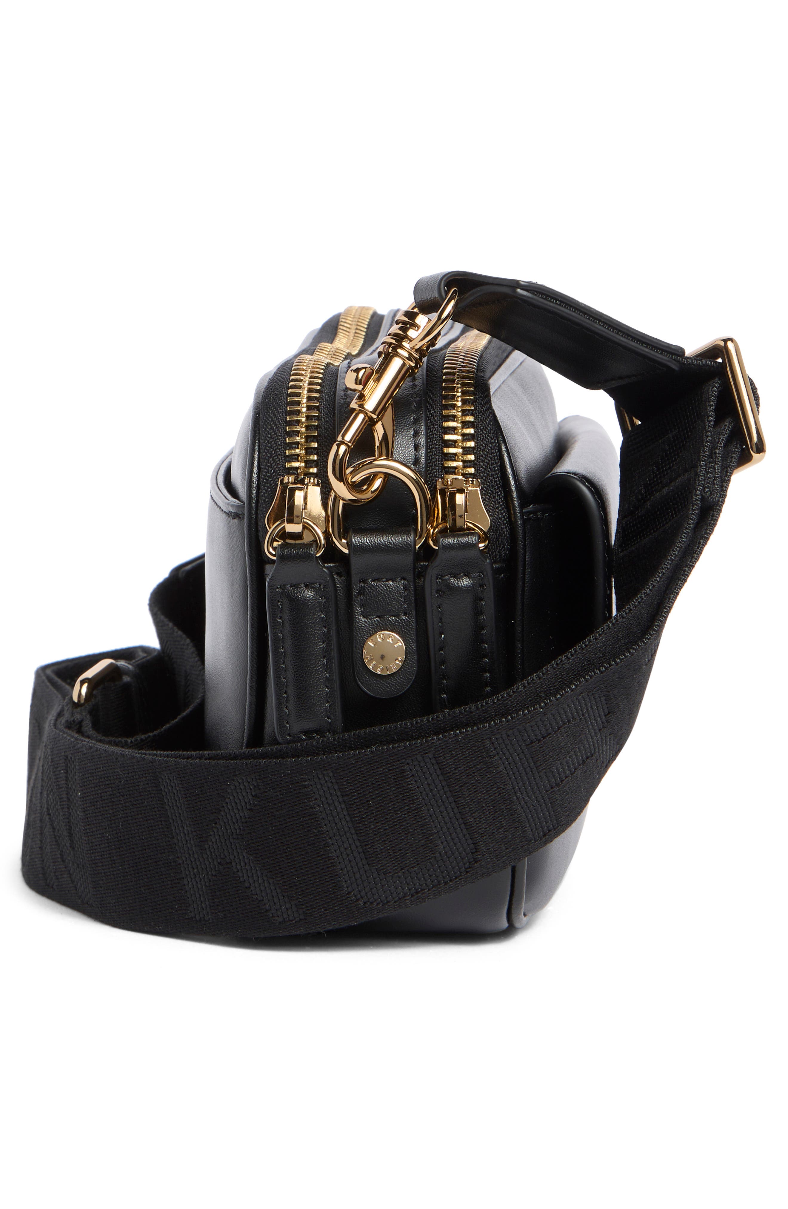 Kurt Geiger London Highgate Zip Leather Camera Bag, Alternate, color, 