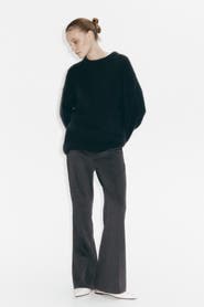 H&M Bootcut Crease-front Trousers