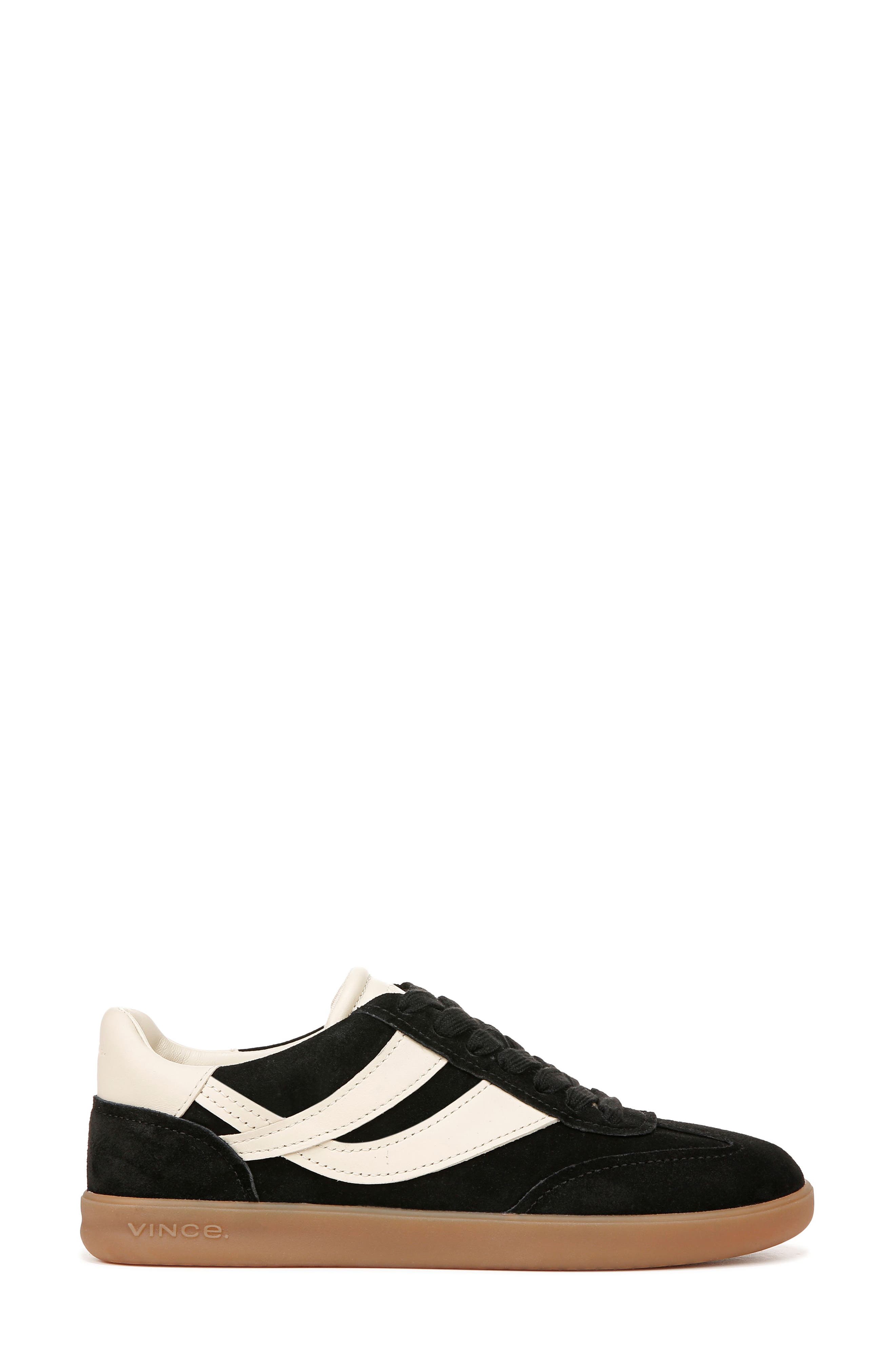 Vince Oasis Sneaker, Alternate, color, Black