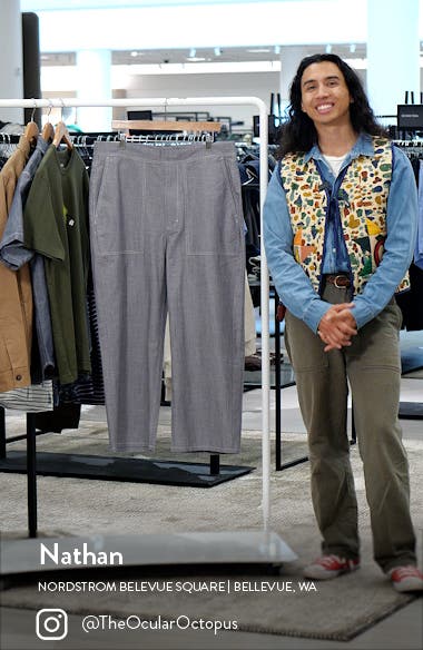 Alpha Industries Wide Leg Pull-On Pants (Men) | Nordstromrack