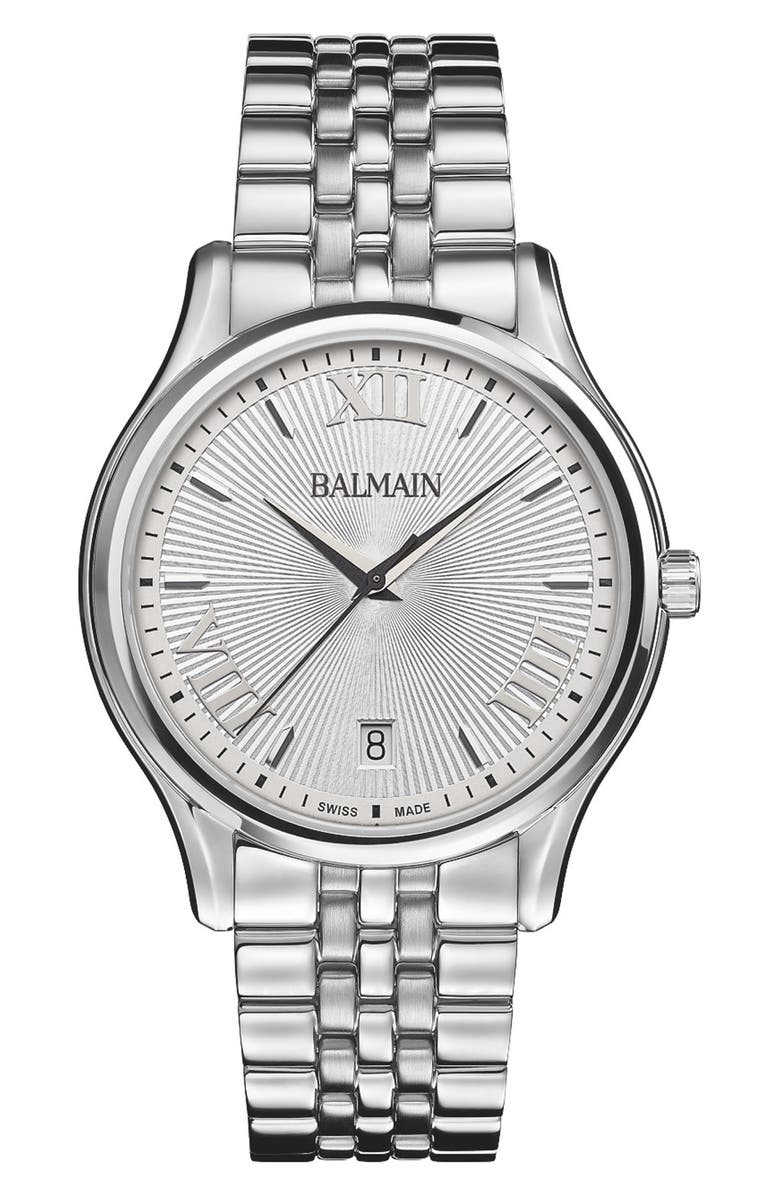 BALMAIN WATCHES Beleganza Bracelet Watch, 40mm, Main, color, Stainless Steel