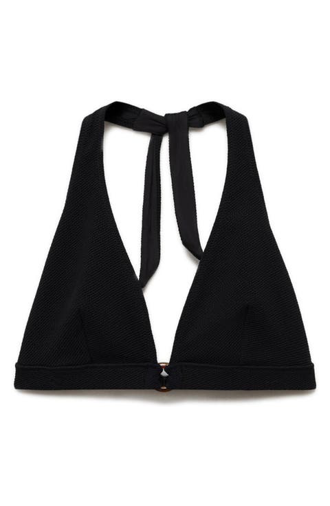 Textured Bikini Top (Regular & Plus)
