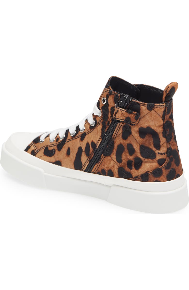 Dolce&Gabbana Portofino Leopard Print High Top Sneaker, Alternate, color,