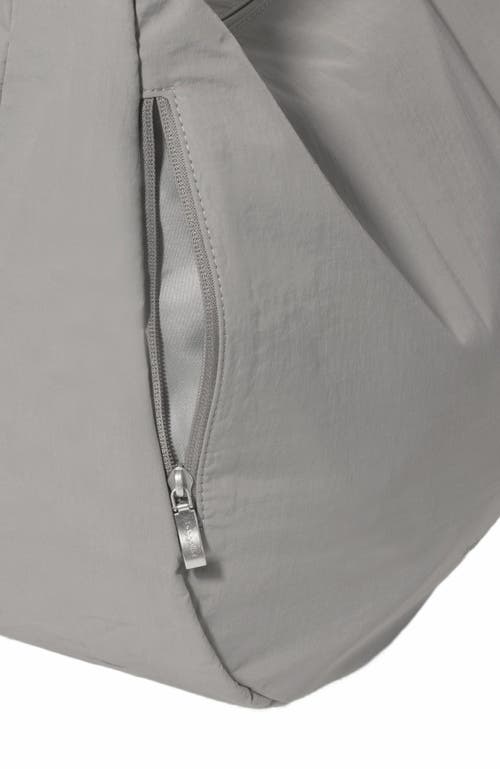 Baggallini Swift Hobo Crossbody In B-lite Silver Sand