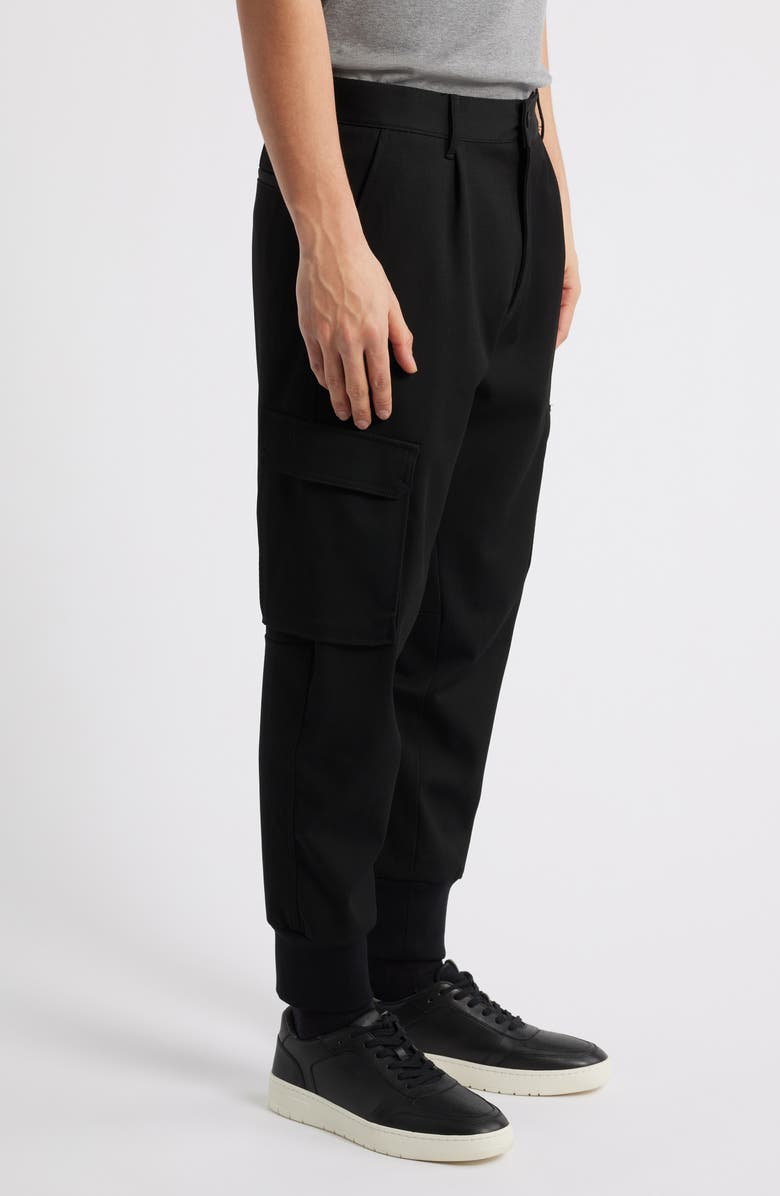 HUGO Glavin Pleated Cargo Joggers, Alternate, color,