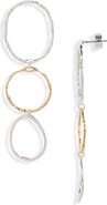 Nordstrom Demi Fine Triple Link Earrings