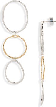 Nordstrom Demi Fine Triple Link Earrings