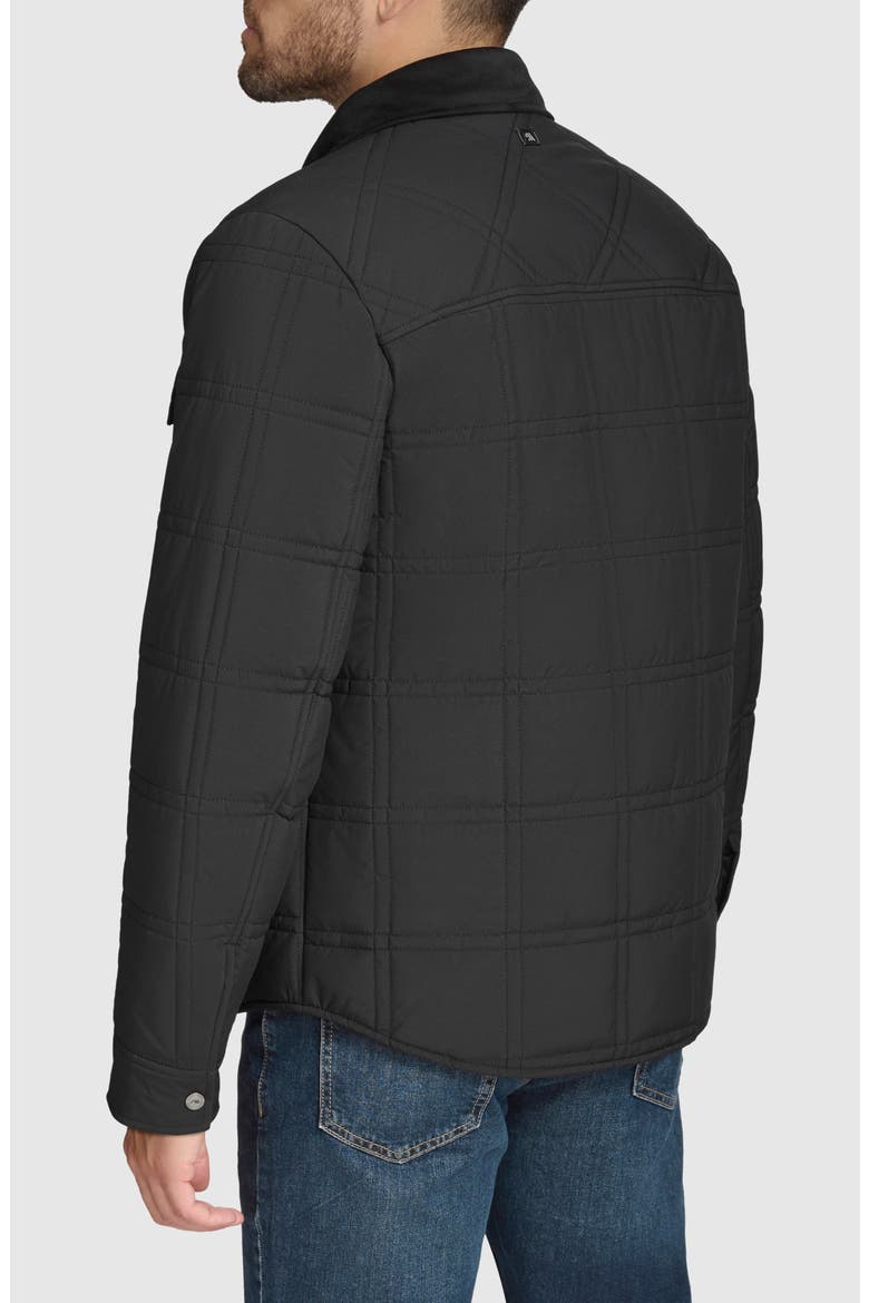 Hudson Quilted Jacket, Alternate, color, BLACK