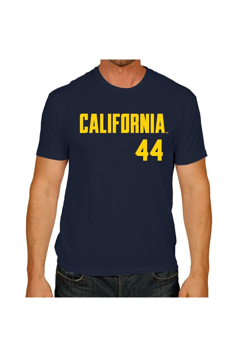 Men's Original Retro Brand Tyson Ross Navy Cal Bears Baseball Name & Number T-Shirt, Alternate, color, Navy