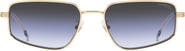 Carrera Eyewear 53mm Rectangular Sunglasses