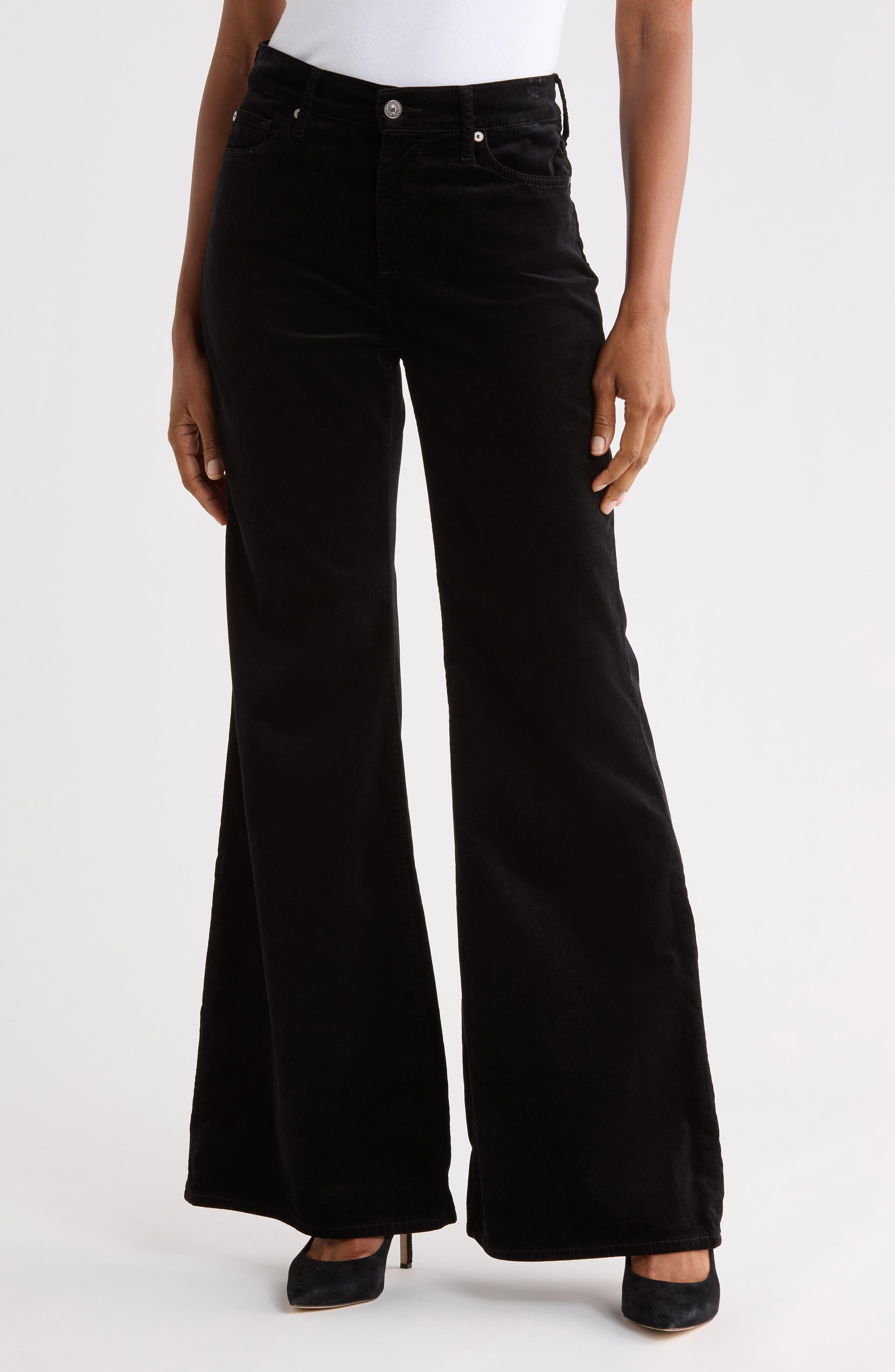 Retro High Waist Flare Jeans