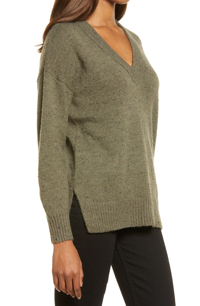 Madewell Donegal Bartlett Pullover Sweater, Alternate, color,
