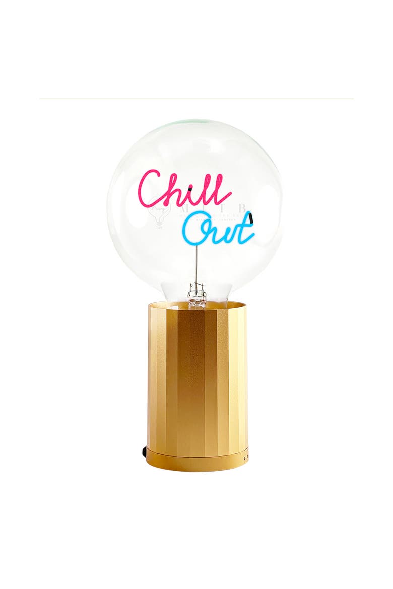 Chill Out Portable Table Lamp, Alternate, color, Gold