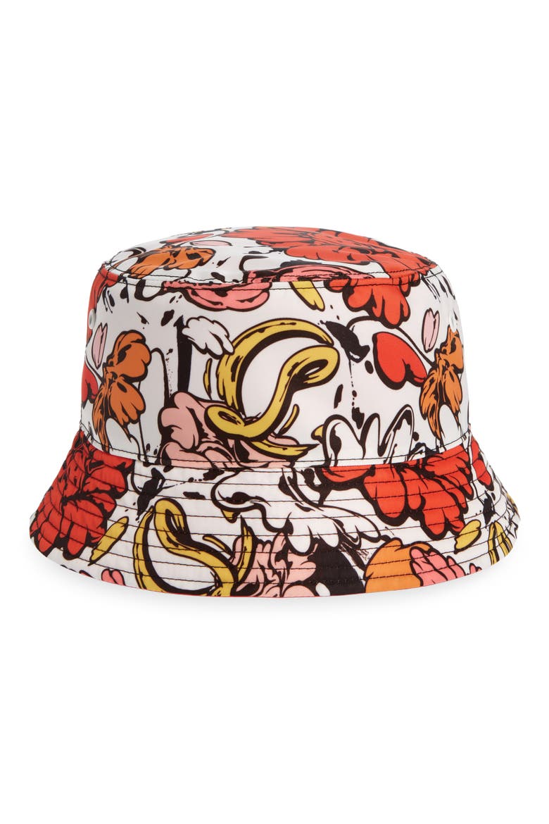 x Shun Sudo Bobino Bucket Hat, Main, color, WHITE MULTI