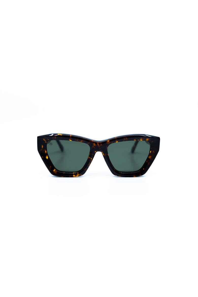 Osca Havana Sunglasses, Main, color, Green