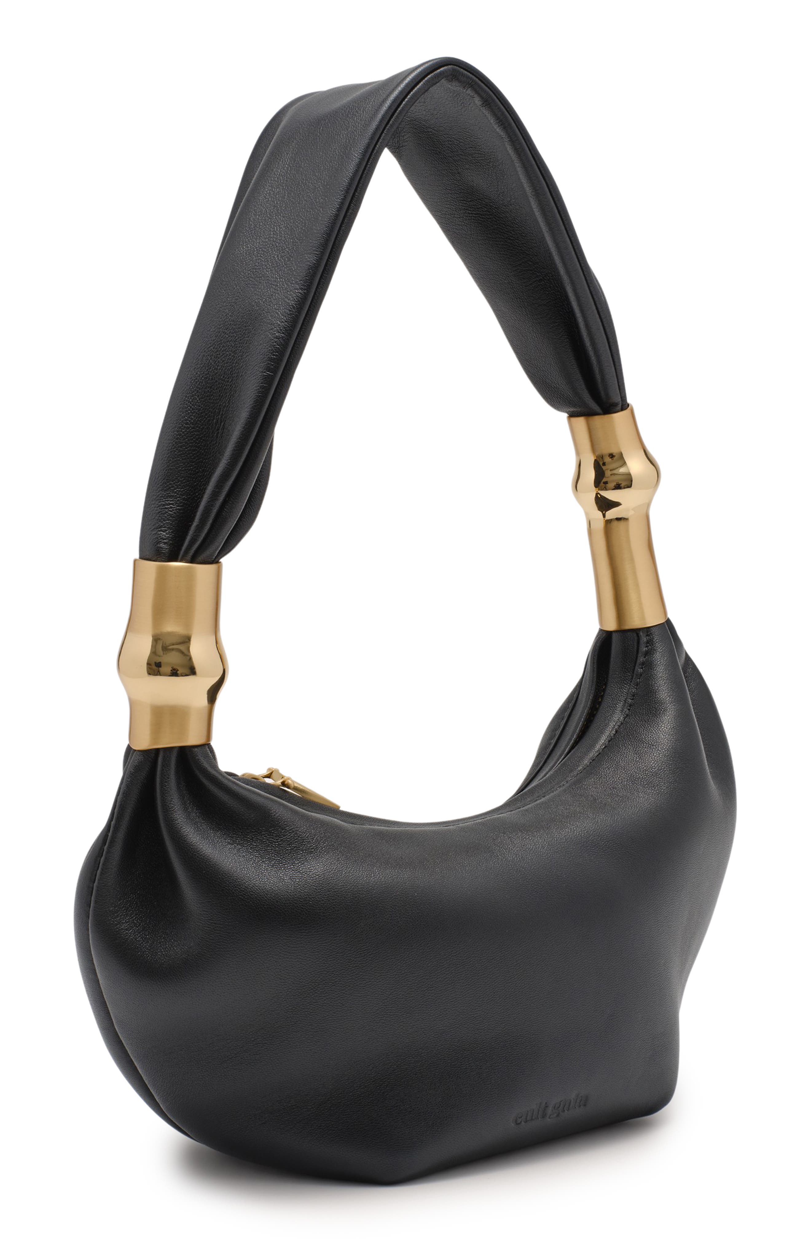 Cult Gaia Mealea Shoulder Bag, Alternate, color, Black