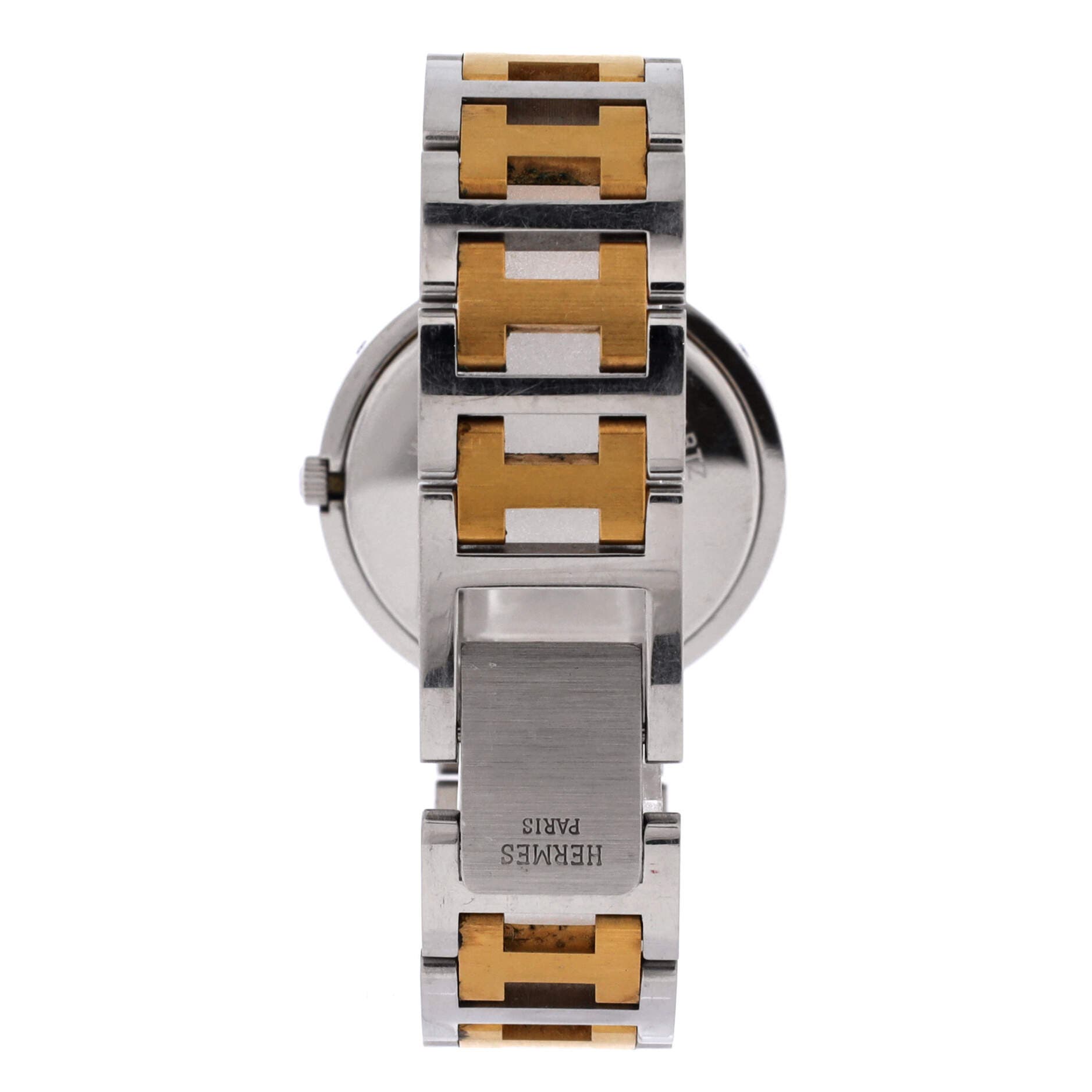 Clipper Quartz Watch Stainless Steel with Plated Metal 34, Alternate, color, Metallic Silver