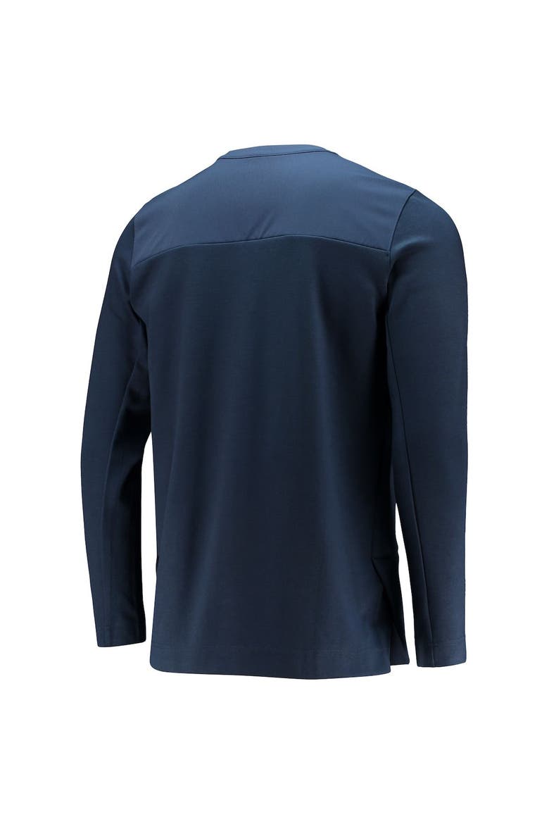 Men's Nike Navy Team USA Half-Zip Performance Jacket, Alternate, color, Navy