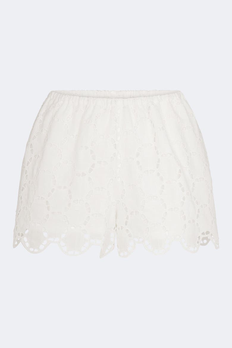 Isa Eyelet Short, Main, color, Macadamia