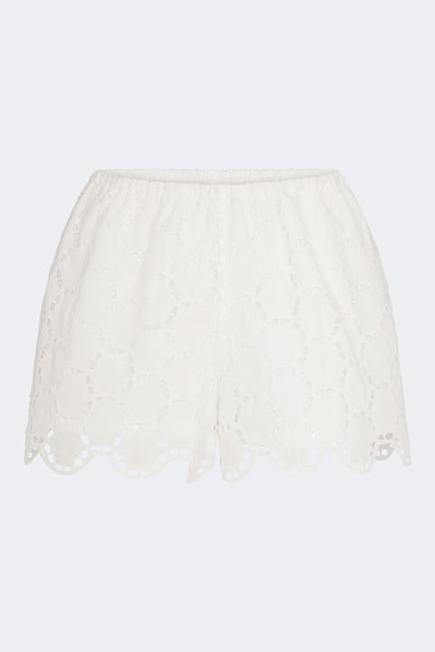 Isa Eyelet Short