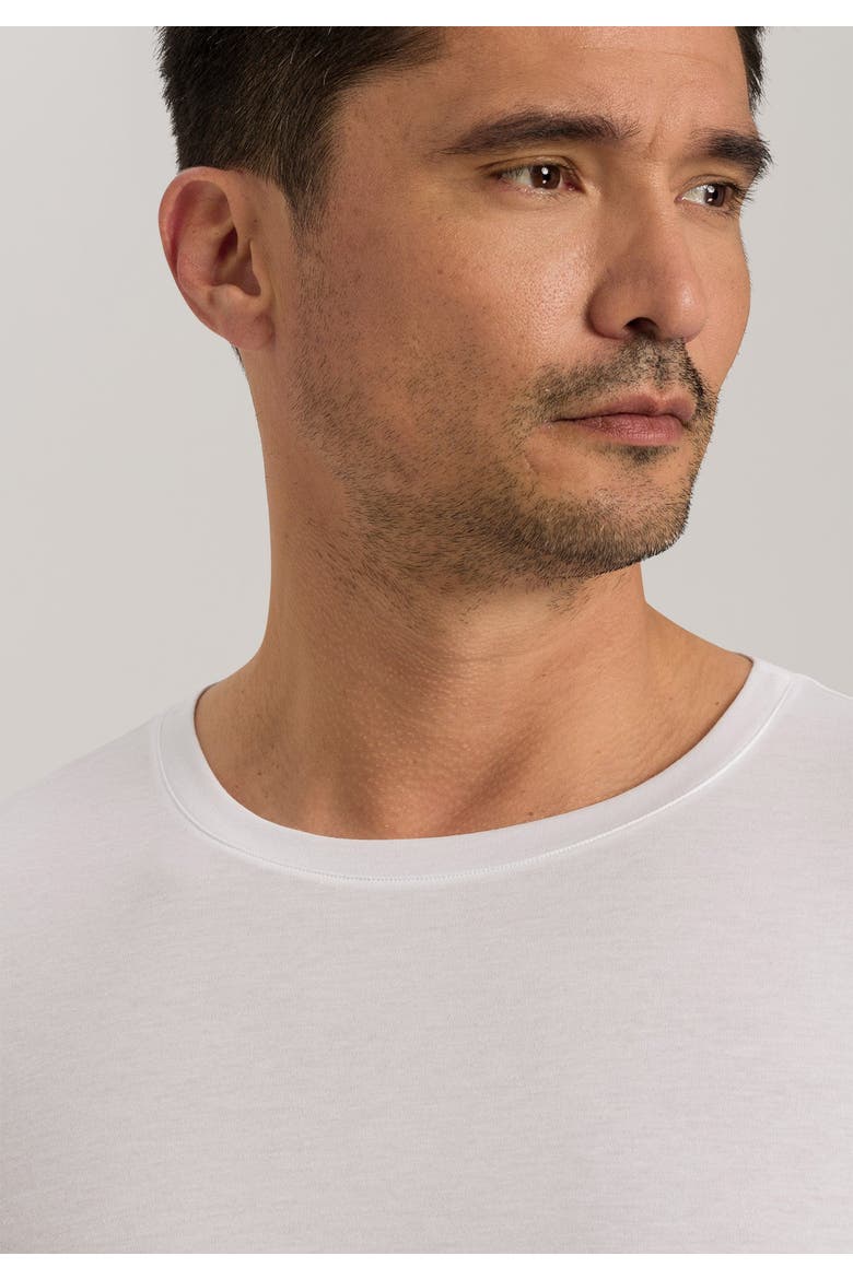 Sea Island Cotton Crew Neck T-shirt, Alternate, color, White