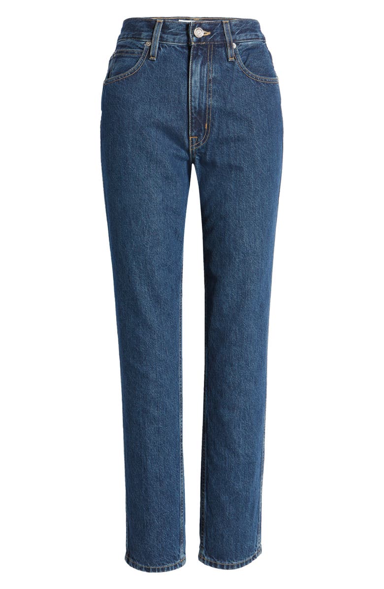 SLVRLAKE Women's Virginia High Waist Slim Straight Leg Jeans, Alternate, color,