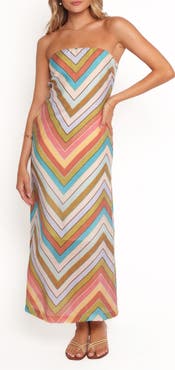 Petal & Pup Lane Chevron Maxi Sundress