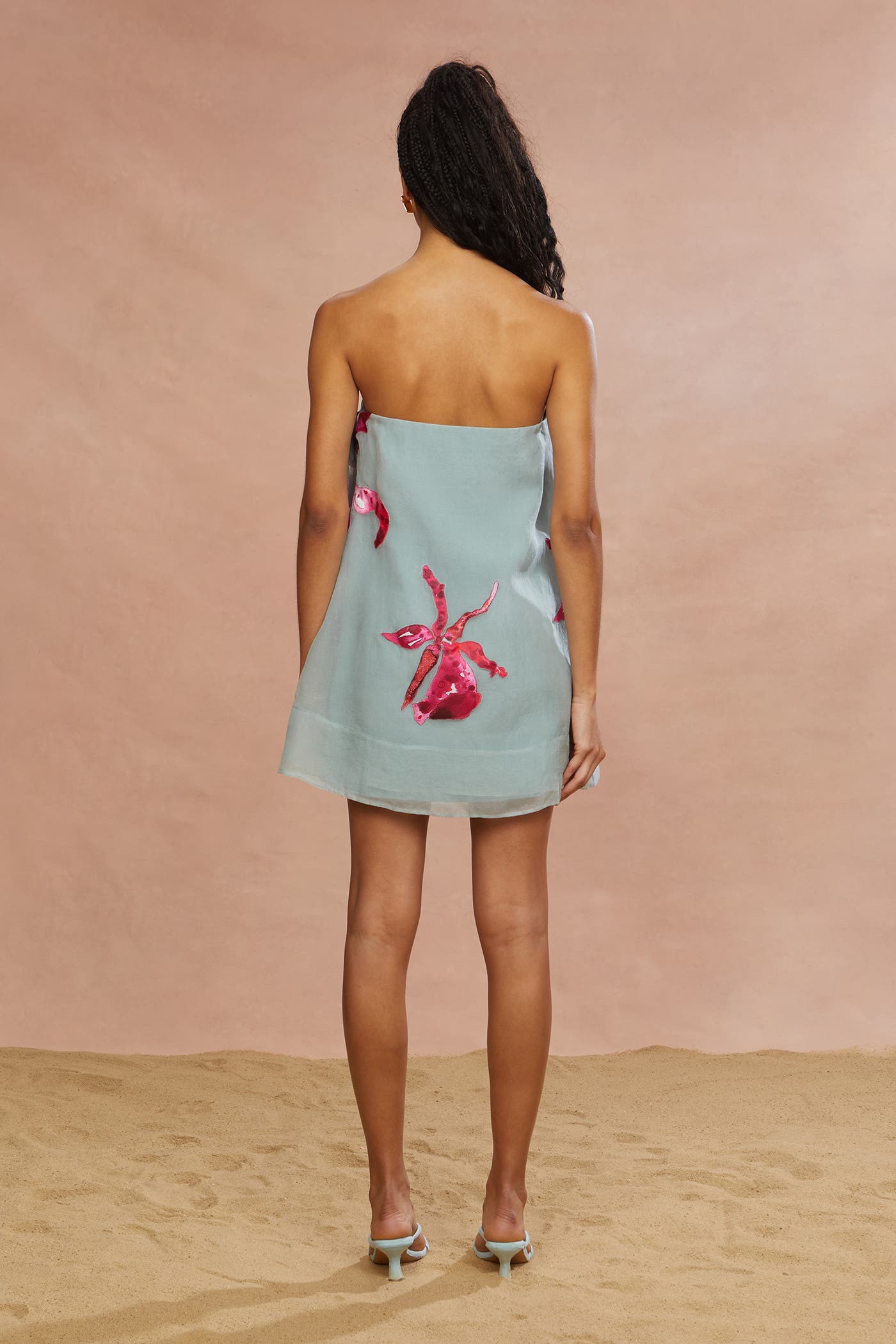 Fran Strapless Mini Dress - image 2