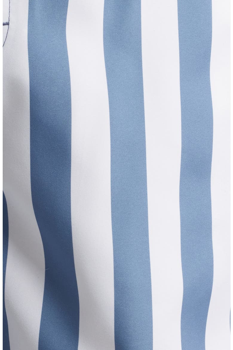 8-Inch Polyester Classic Swim Trunks, Alternate, color, BLUE CHIP- WHITE RESORT STRIPE