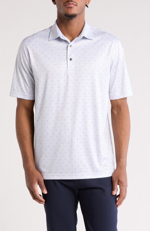 Starbeam Print Polo