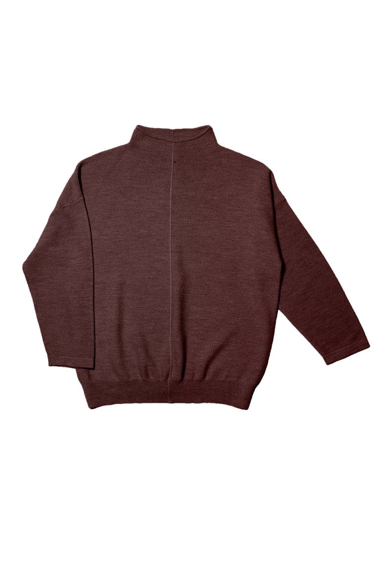 Blythe in Wool Cashmere, Alternate, color, Acai