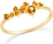YS GEMS Citrine Stacking Ring