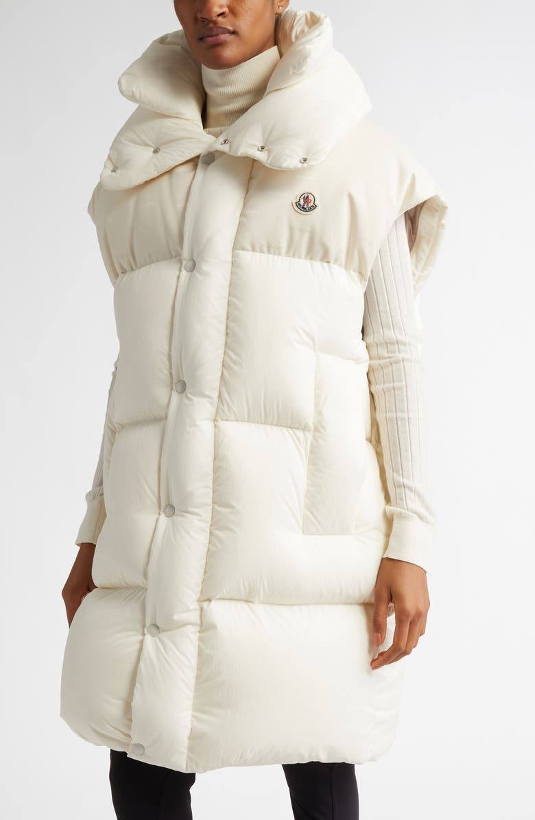 Moncler Verone Longline Down Puffer Parka, Alternate, color, 