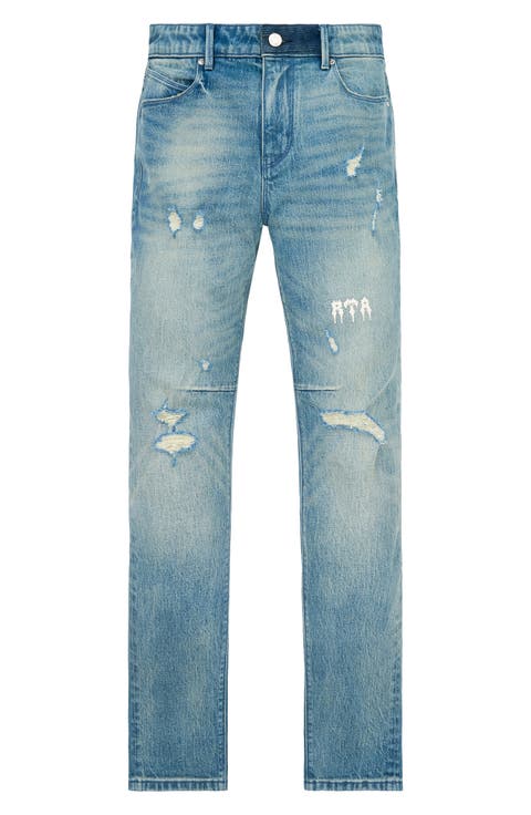 Bryant Ripped Skinny Jeans (Golden Indigo)