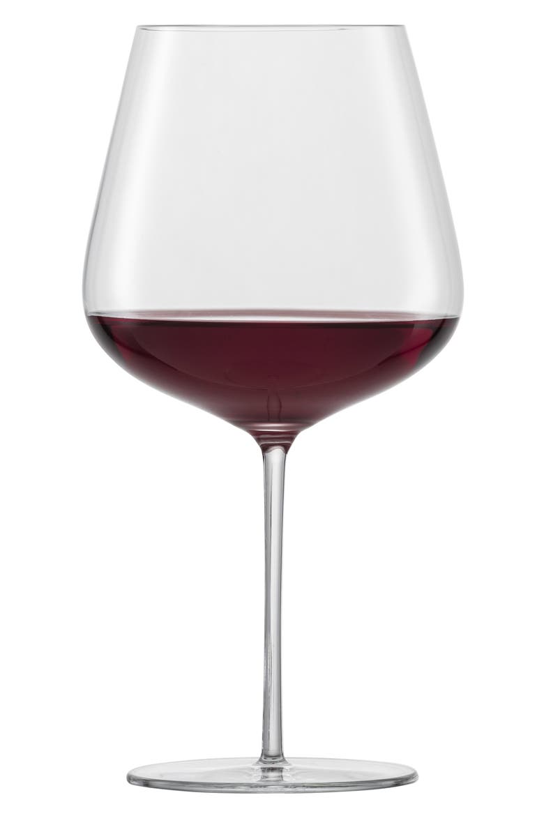 Schott Zwiesel Vervino Set of 6 Burgundy Wine Glasses, Alternate, color, CLEAR